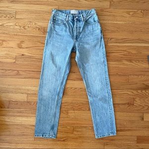 Everlane The High-Rise Cheeky Straight Jean 100% cotton 25 reg